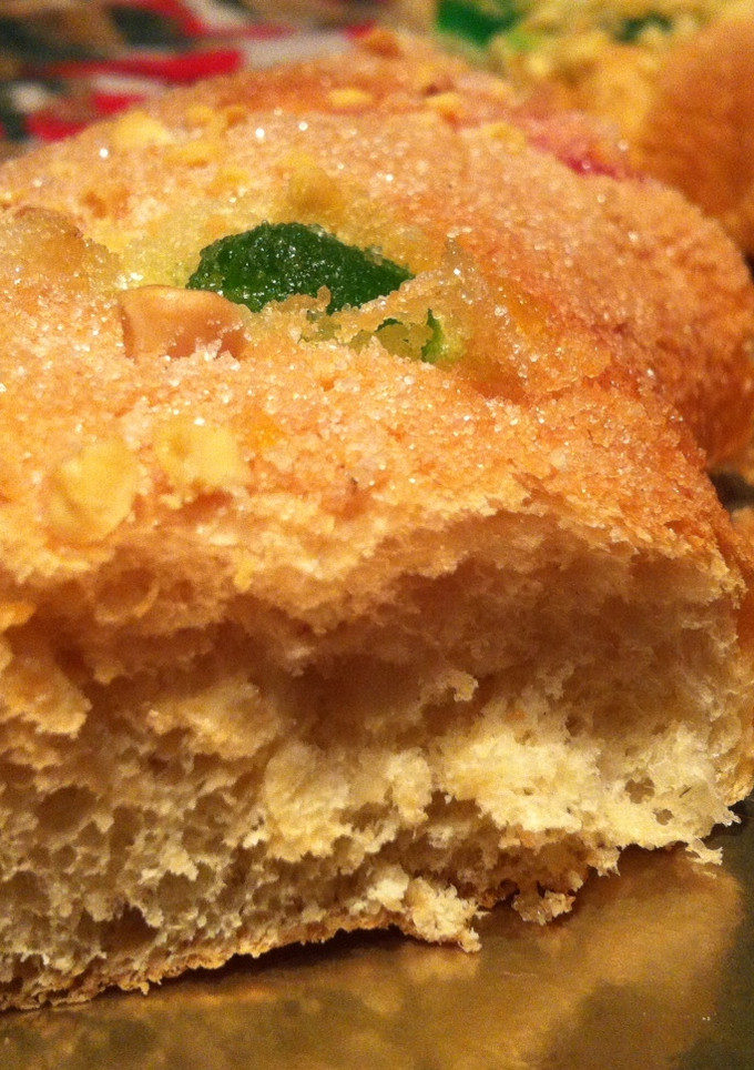 Una foto de Roscón de reyes agua de azahar