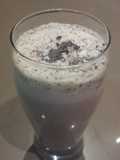 Batido Smoothie de galletas oreo