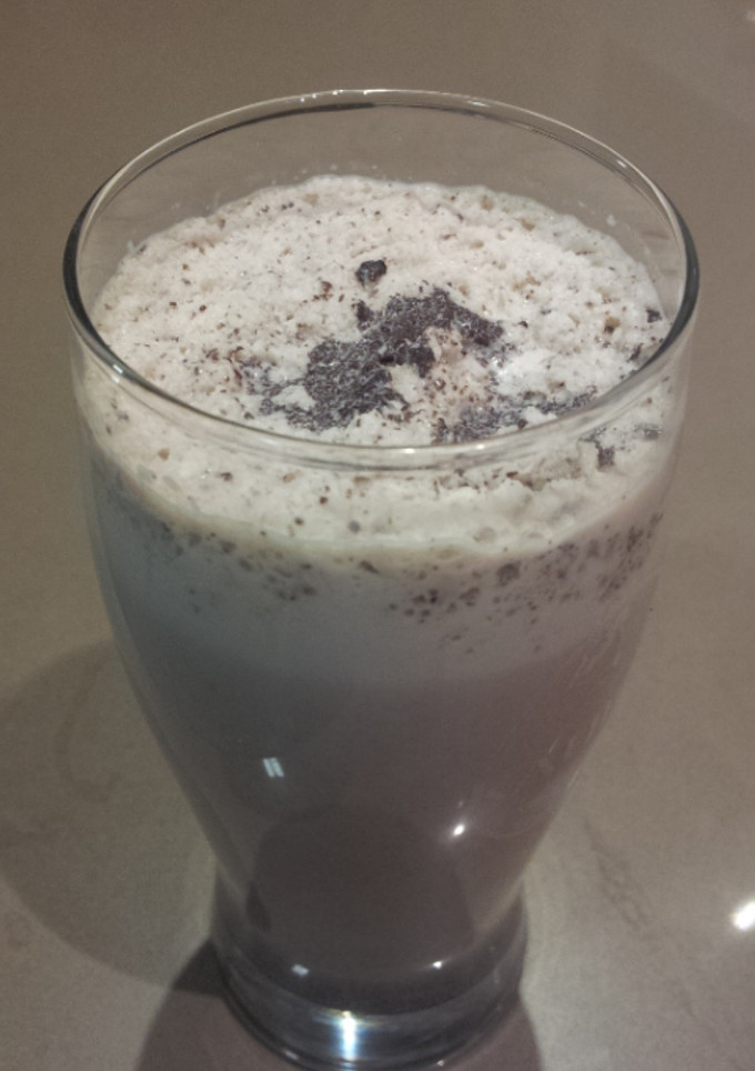 Una foto de Batido Smoothie de galletas oreo