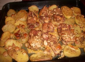 Foto principal de Contramuslos de pollo rellenos al horno