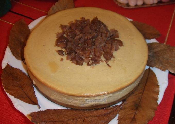 Foto principal de Tarta de queso y marron glacé
