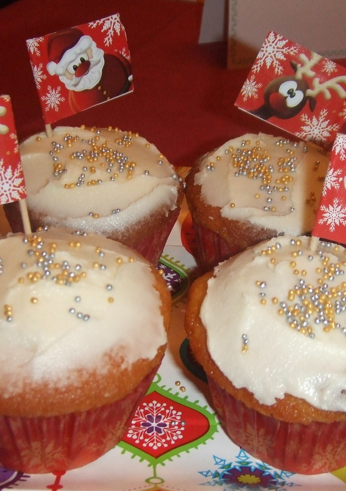Una foto de Magdalenas de navidad