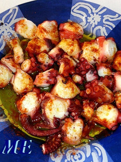 Una foto de Tapa de pulpo