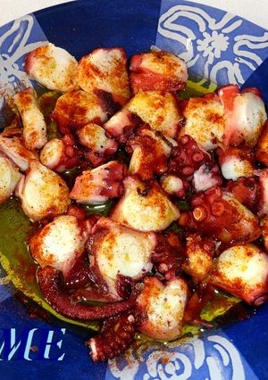 Una foto de Tapa de pulpo