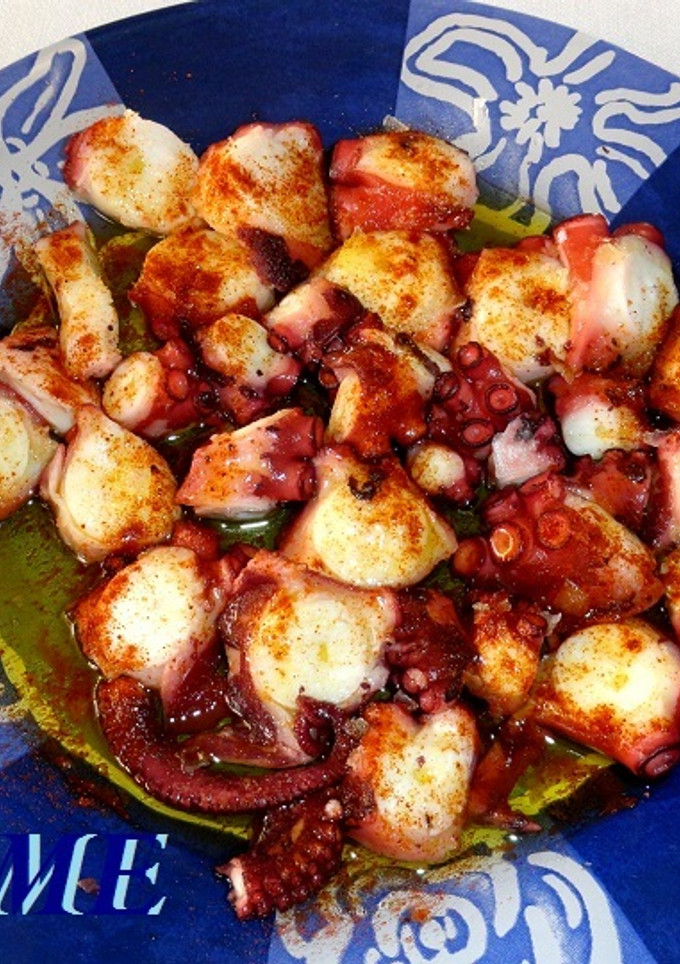 Una foto de Tapa de pulpo