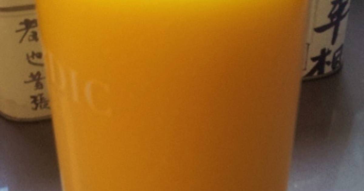 Batido de mango, pera y naranja Receta de MariCruzM- Cookpad