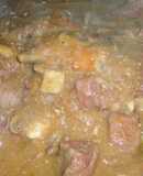Carrilleras en salsa de foie