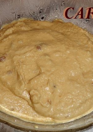 Una foto de Crema de turrón de jijona para rellenos
