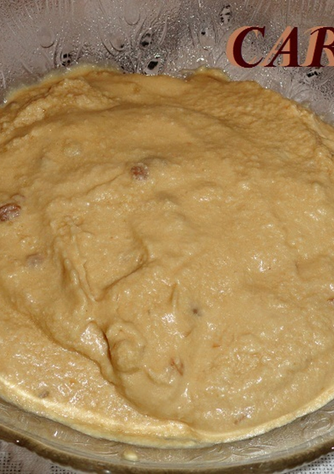 Una foto de Crema de turrón de jijona para rellenos