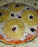 Pizza hawaiana especial