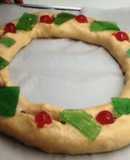 Roscón de Reyes con Mazapán