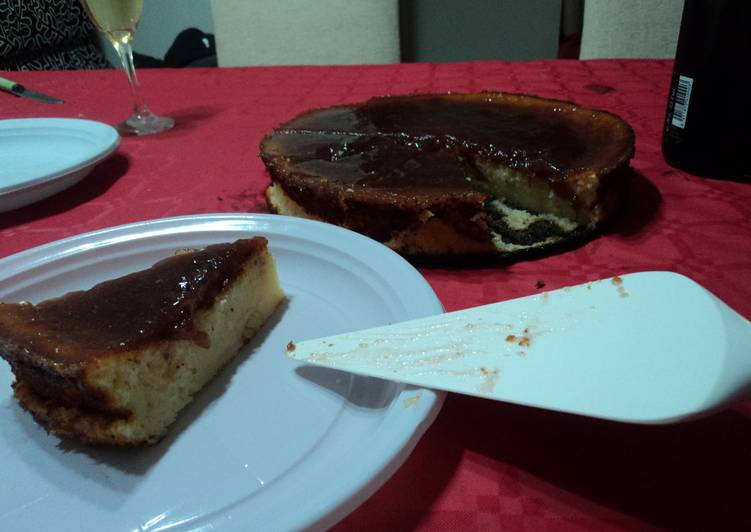 Tarta de queso suave