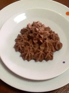 Una foto de Ganaché de chocolate 