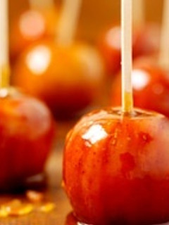 Una foto de Manzanas caramelizadas