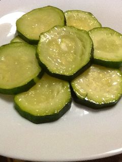 Una foto de Calabacín al horno