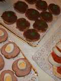 Canapés variados para Nochebuena y Nochevieja