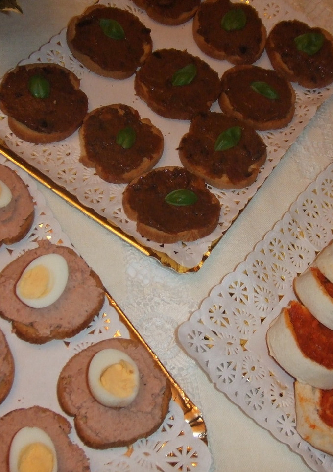 Una foto de Canapés variados para Nochebuena y Nochevieja
