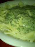 Pasta en salsa liviana de espinacas