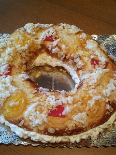 Una foto de Roscón de reyes en panificadora