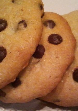 Una foto de Cookies con chips de chocolate