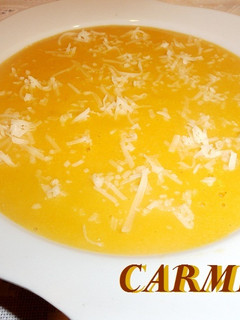 Una foto de Crema de calabaza light