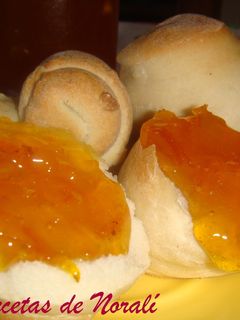 Una foto de Mermelada de naranja con manzana
