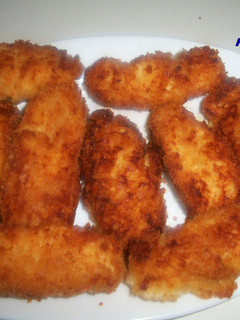 Una foto de Croquetas caseras de carne de cocido y pelotas