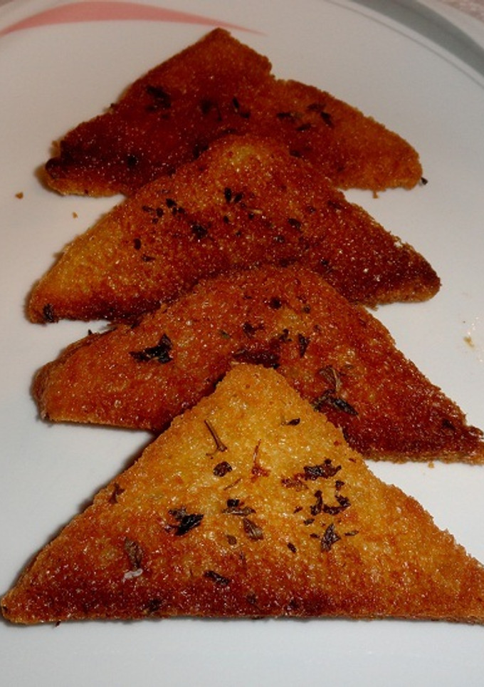 Una foto de Pan frito al orégano