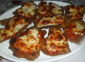 Foto principal de Milanesas de ternera con salsa napolitana
