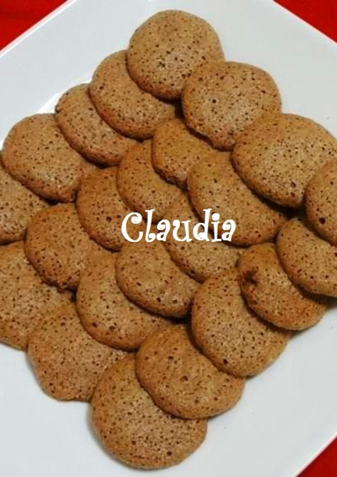 Una foto de Galletas de chocolate y almendra