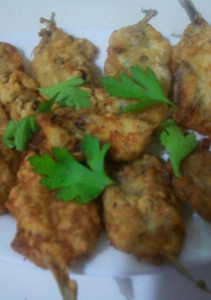 Una foto de Buñuelos de boquerones