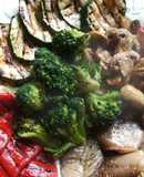 Parrillada de verduras frescas