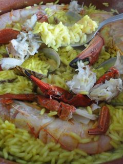 Una foto de Arroz de nécoras