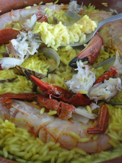 Una foto de Arroz de nécoras