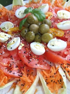 Una foto de Ensalada estrella de invierno