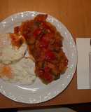 Pisto manchego con guindilla
