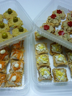 Una foto de Tartaletas saladas variadas