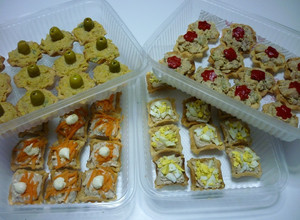 Una foto de Tartaletas saladas variadas