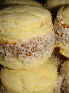 Una foto de Alfajores de maizena