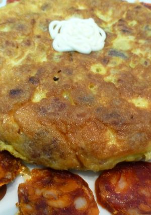 Una foto de Tortilla de patata española