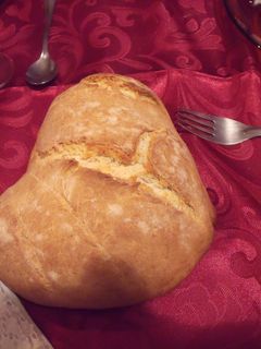 Una foto de Pan corazón