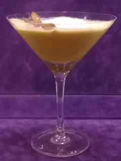 Una foto de Batido de bananas y café
