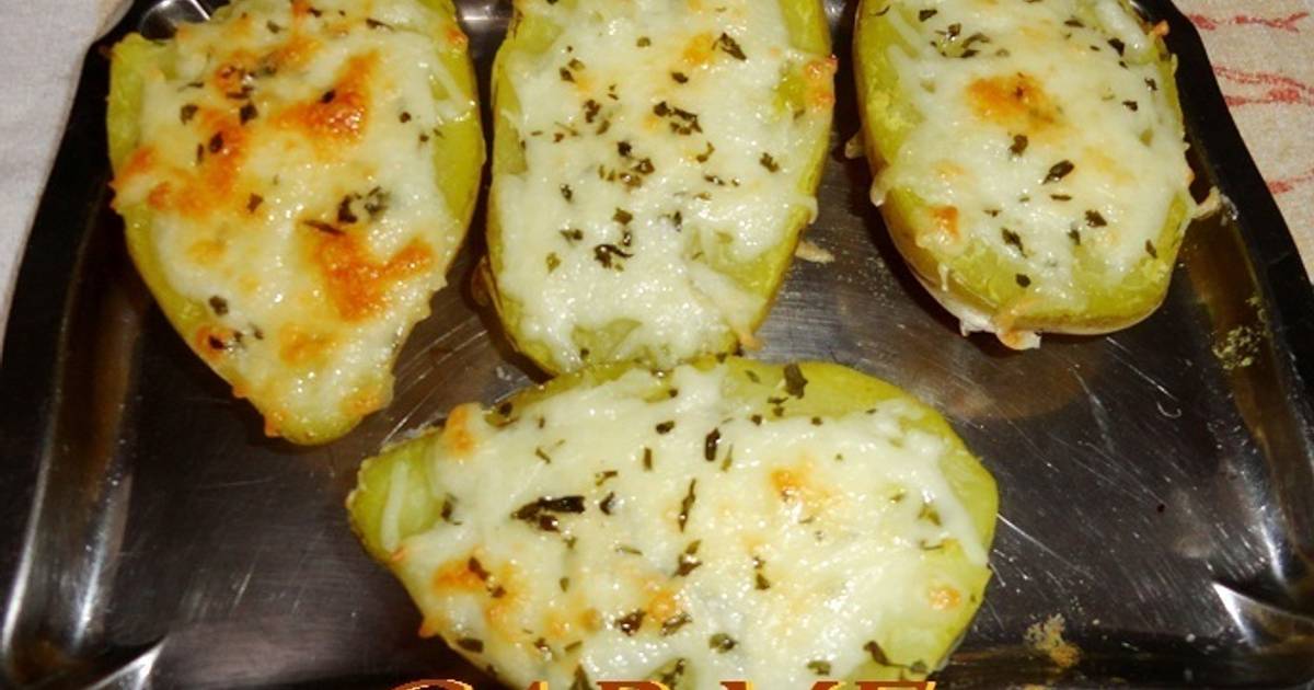 Patatas cocidas gratinadas con queso Receta de carme castillo- Cookpad