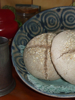 Una foto de Pan integral de avena y trigo