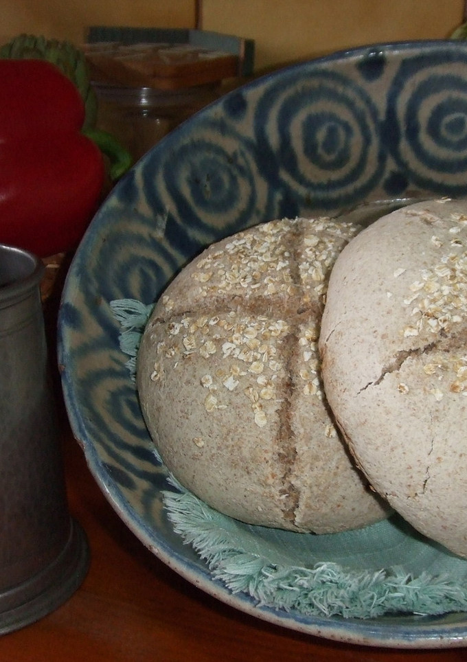 Una foto de Pan integral de avena y trigo