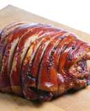 Pierna de Cerdo Rellena al Horno