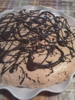 Una foto de Tarta mouse de dulce de leche repostero