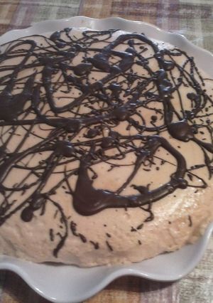 Una foto de Tarta mouse de dulce de leche repostero