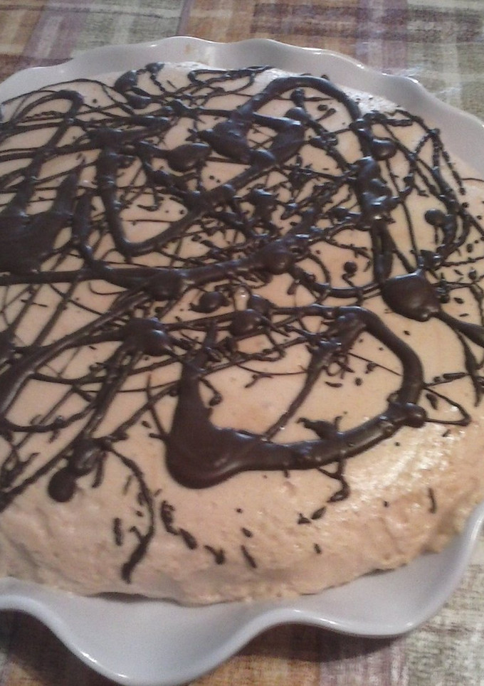 Una foto de Tarta mouse de dulce de leche repostero