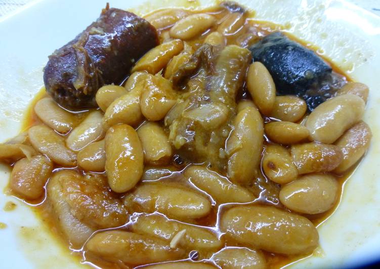 Fabada tradicional de la abuela